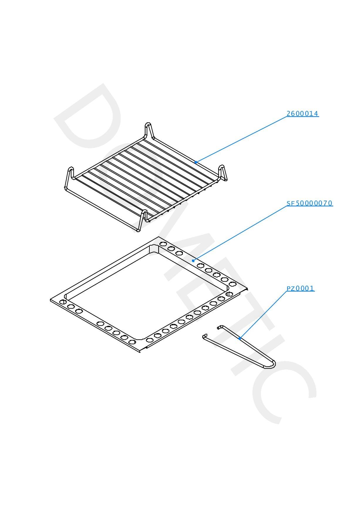 Dometic Kit Plate Grid