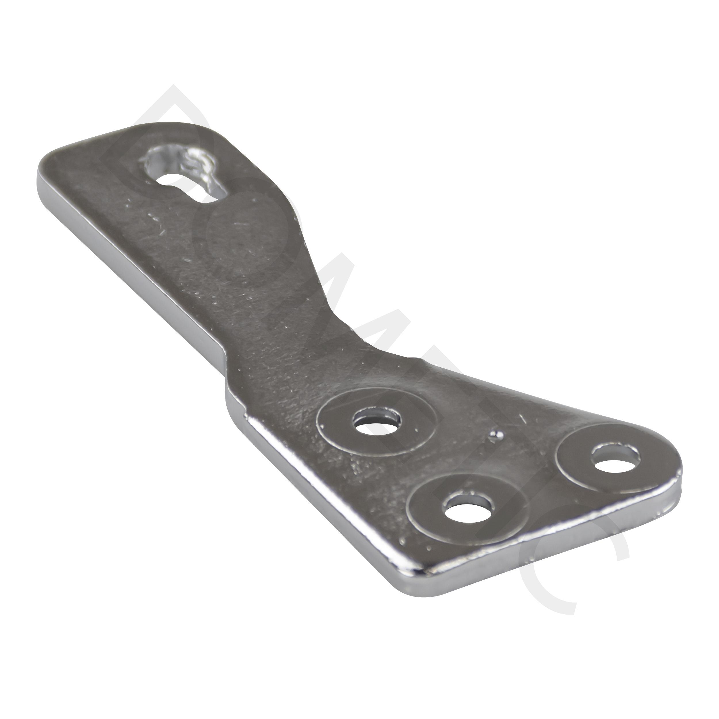 Dometic Hinge Upper Left Chrome Plated